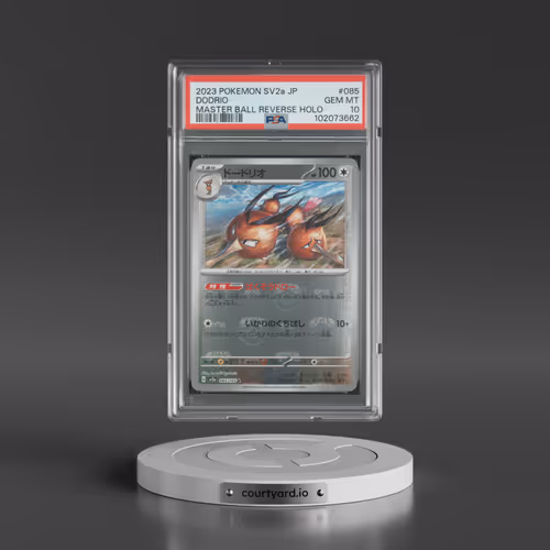 2023 Pokémon Sv2a-Pokemon 151 #085 Dodrio - Reverse Holo Master Ball (PSA 10 GEM MINT)