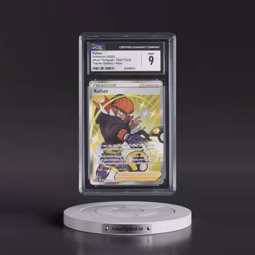 2022 Silver Tempest #TG27/TG30 Raihan - Trainer Gallery Holo (CGC 9 MINT)