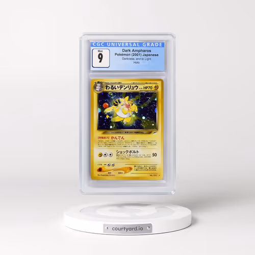 2001 Darkness, and to Light #181 Dark Ampharos - Holo (CGC 9 MINT)