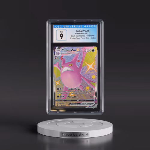 2017 Black Star Promos - Sword & Shield #SWSH099 Crobat VMAX - Holo Shining Fates Premium Collection