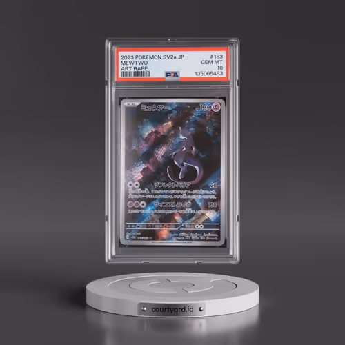 2023 Pokémon Sv2a-Pokemon 151 #183 Mewtwo - Art Rare (PSA 10 GEM MINT)