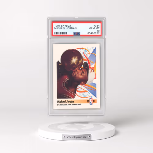 1991 Skybox #334 Michael Jordan (PSA 10 GEM MINT)