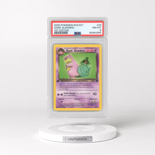2000 Team Rocket #29 Dark Slowbro - 1st Edition (PSA 8 NM-MT)