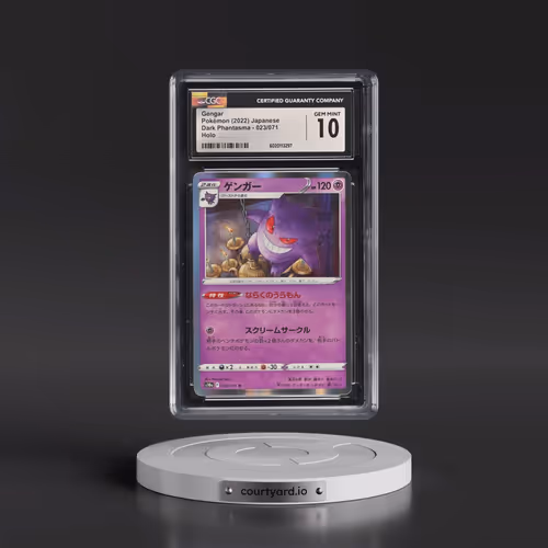 2021 Dark Phantasma #023/071 Gengar - Holo (CGC 10 GEM MINT)