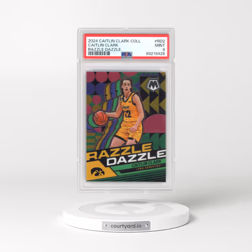 2024 Panini Caitlin Clark Collection Razzle Dazzle #RD2 Caitlin Clark (PSA 9 MINT)