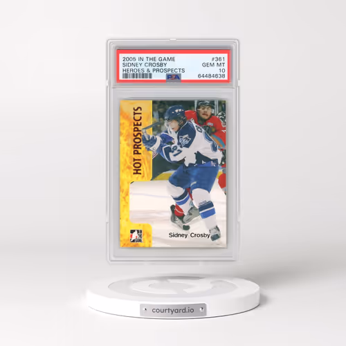 2005 In the Game Heroes & Prospects #361 Sidney Crosby (PSA 10 GEM MINT)