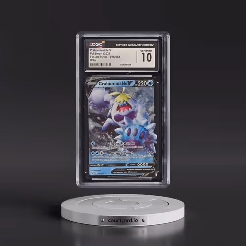 2019 Fusion Strike #076/264 Crabominable V - Holo (CGC 10 GEM MINT)
