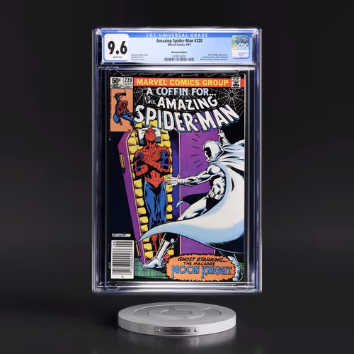Amazing Spider-Man #220 CGC 9.6 White Pages (Marvel Comics, 9/81) - Newsstand Edition