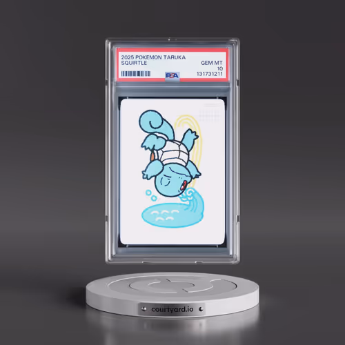 2025 Pokémon Taruka Squirtle (PSA 10 GEM MINT)