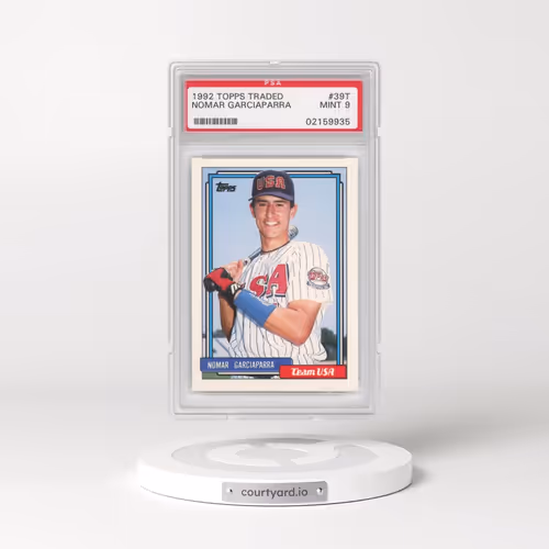 1992 Topps Traded #39T Nomar Garciaparra (PSA 9 MINT)