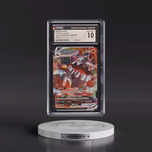 2022 Astral Radiance #026/189 Heatran VMAX - Holo (CGC 10 GEM MINT)