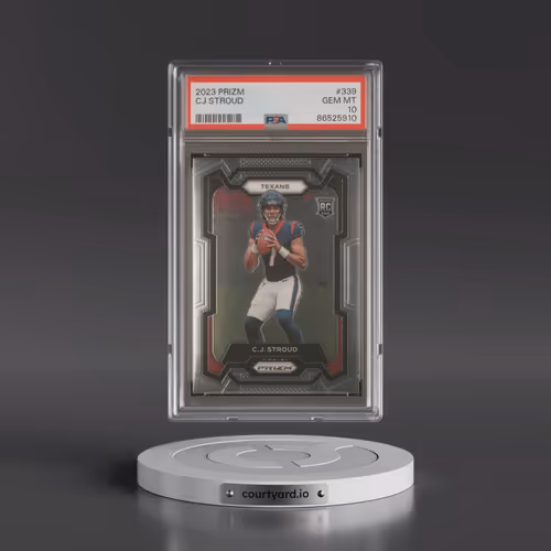 2023 Panini Prizm #339 CJ Stroud (PSA 10 GEM MINT)