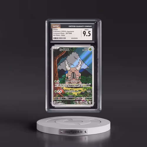 2024 Pokémon Sv5a-Crimson Haze #067 Pinsir - Art Rare (CGC 9.5 MINT+)