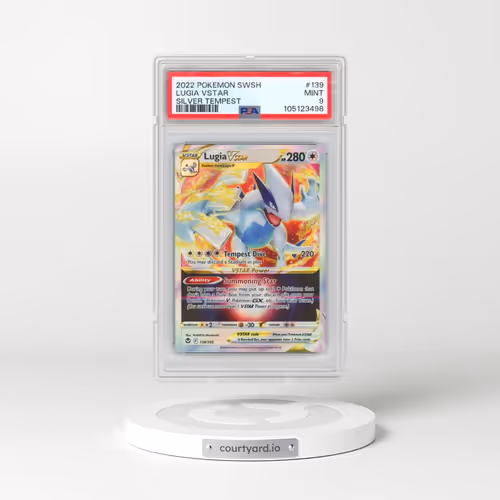 2022 Pokémon Sword & Shield Silver Tempest #139 Lugia Vstar (PSA 9 MINT)