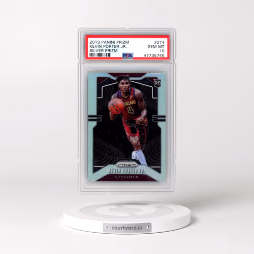 2019 Panini Prizm #274 Kevin Porter Jr. - Silver Prizm (PSA 10 GEM MINT)