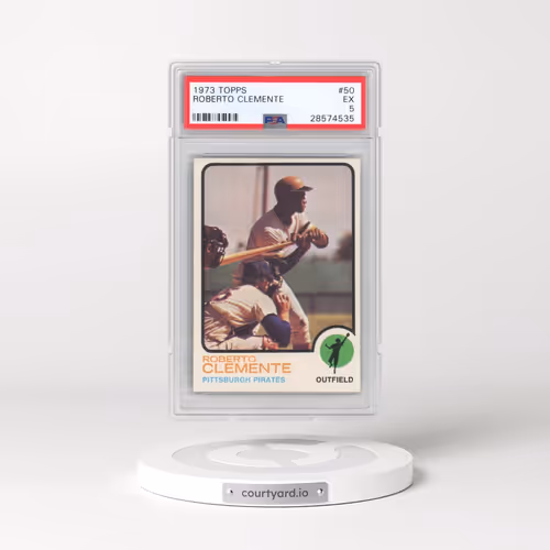 1973 Topps #50 Roberto Clemente (PSA 5 EX)