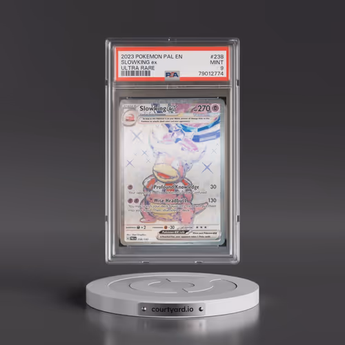 2023 Pokémon Pal EN-Paldea Evolved #238 Slowking EX - Holo Ultra Rare (PSA 9 MINT)