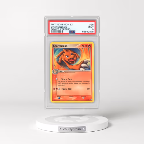 2007 Pokémon EX Power Keepers #28 Charmeleon (PSA 9 MINT)