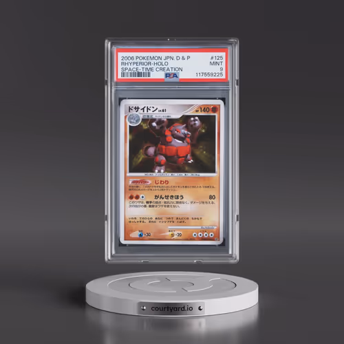 2006 Pokémon Diamond & Pearl Space-Time Creation #125 Rhyperior - Holo (PSA 9 MINT)