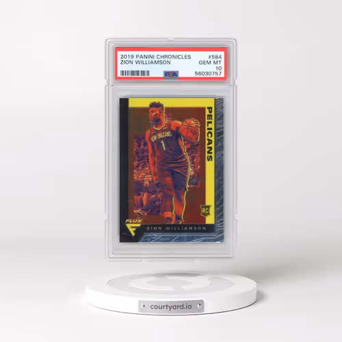 2019 Panini Chronicles #584 Zion Williamson (PSA 10 GEM MINT)