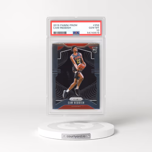 2019 Panini Prizm #256 Cam Reddish (PSA 10 GEM MINT)