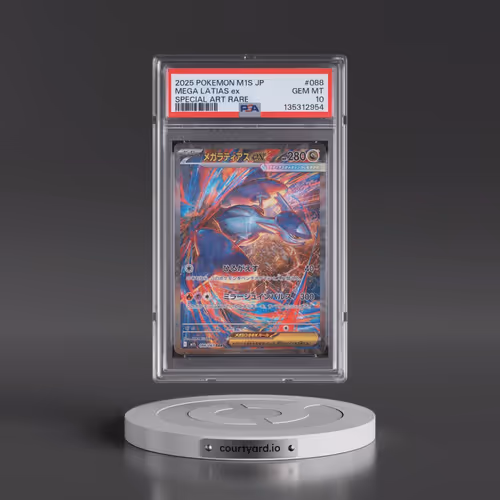 2025 Pokémon M1s-Mega Symphonia #088 Mega Latias EX - Holo Special Art Rare (PSA 10 GEM MINT)