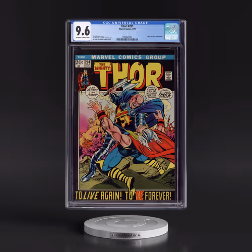 Thor #201 CGC 9.6 Off-white to White Pages (Marvel Comics, 7/72) - Universal
