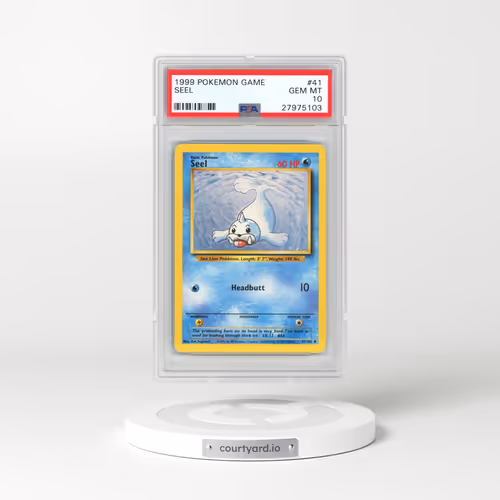 1999 Pokémon Game #41 Seel (PSA 10 GEM MINT)