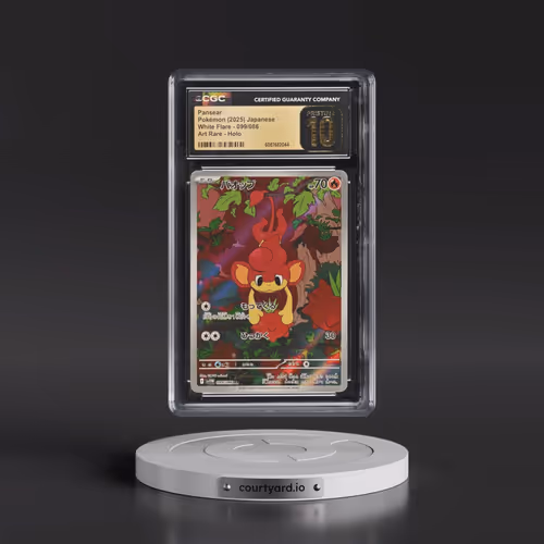 2025 Pokémon Sv11w-White Flare #099 Pansear - Art Rare (CGC 10 PRISTINE)