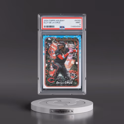 2024 Topps Holiday #H102 Elly de La Cruz (PSA 9 MINT)
