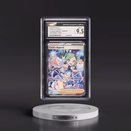 2024 Surging Sparks - SSP EN #234/191 Lisia's Appeal - Ultra Rare Holo (CGC 9.5 MINT+)
