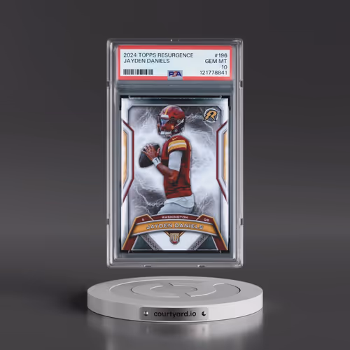 2024 Topps Resurgence #196 Jayden Daniels (PSA 10 GEM MINT)