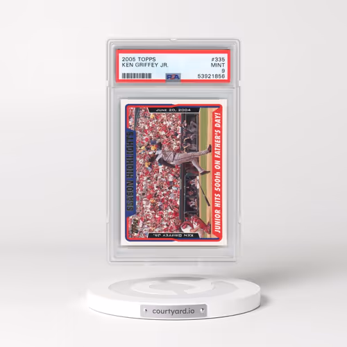 2005 Topps #335 Ken Griffey Jr (PSA 9 MINT)