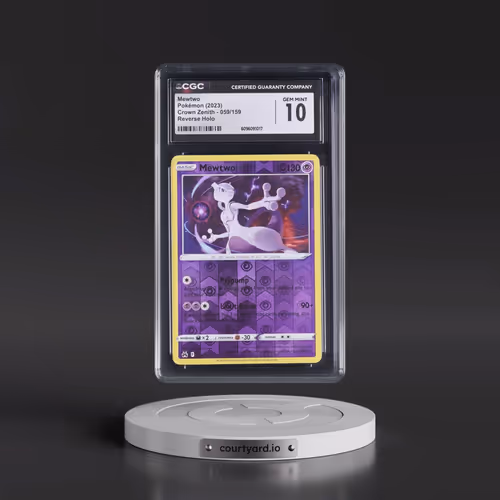 2023 Crown Zenith #059/159 Mewtwo - Reverse Holo (CGC 10 GEM MINT)