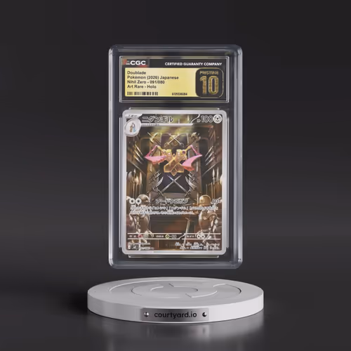 2026 Nihil Zero - M3 #091/080 Doublade - Art Rare Holo (CGC 10 PRISTINE)