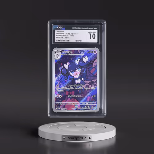 2025 White Flare - sv11W #122/086 Gothorita - Art Rare Holo (CGC 10 GEM MINT)