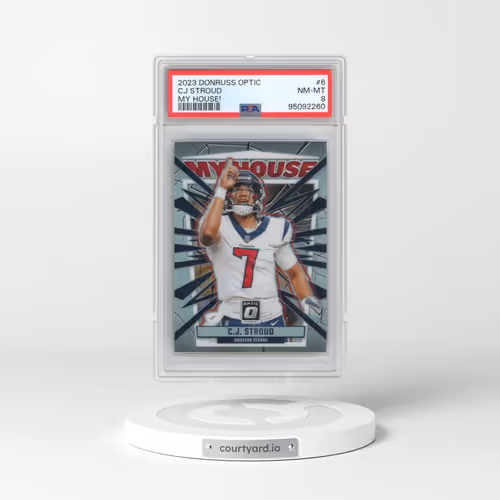 2023 Panini Donruss Optic My House! #6 CJ Stroud (PSA 8 NM-MT)
