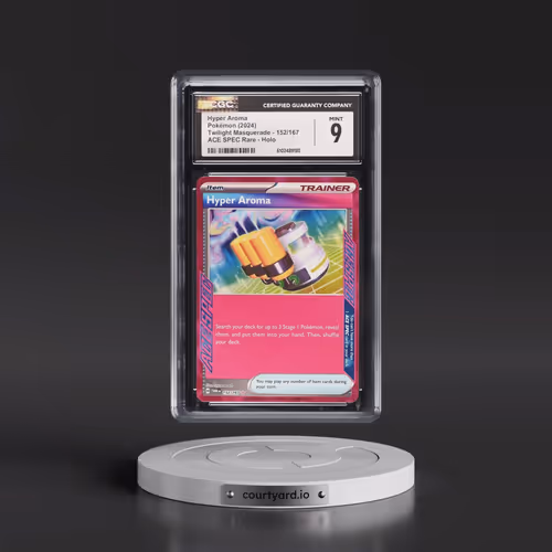 2024 Pokémon Twm EN-Twilight Masquerade #152 Hyper Aroma (CGC 9 MINT)