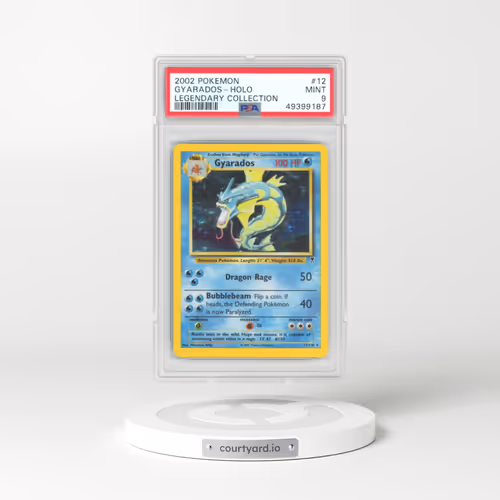 2002 Legendary Collection #12 Gyarados - Holo (PSA 9 MINT)