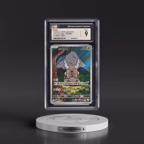 2024 Pokémon Sv5a-Crimson Haze #067 Pinsir - Art Rare (CGC 9 MINT)