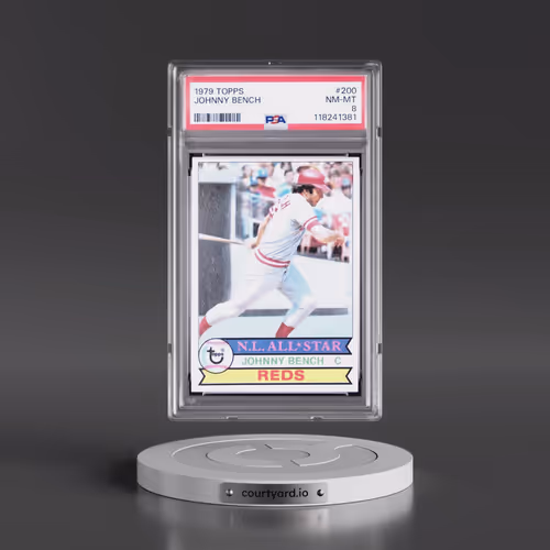 1979 Topps #200 Johnny Bench (PSA 8 NM-MT)