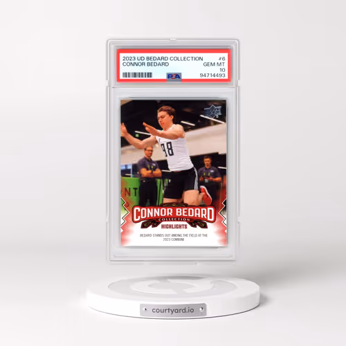 2023 Upper Deck Connor Bedard Collection #6 Connor Bedard (PSA 10 GEM MINT)