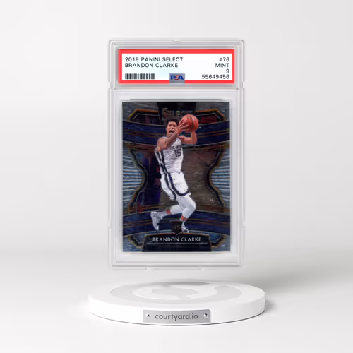 2019 Panini Select #76 Brandon Clarke (PSA 9 MINT)