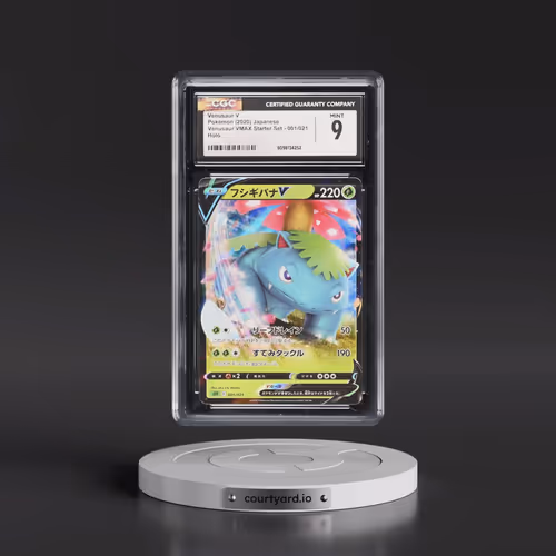 2020 Venusaur VMAX Starter Set #001/021 Venusaur V - Holo (CGC 9 MINT)