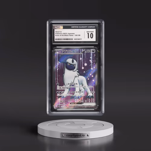 2023 Ruler of the Black Flame #126/108 Absol ex - Super Rare Holo (CGC 10 GEM MINT)