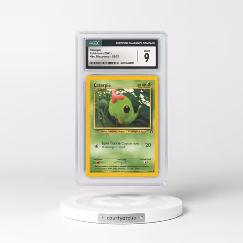 2001 Neo Discovery #53 Caterpie (CGC 9 MINT)