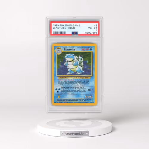 1999 Pokémon Game #2 Blastoise - Holo (PSA 4 VG-EX)