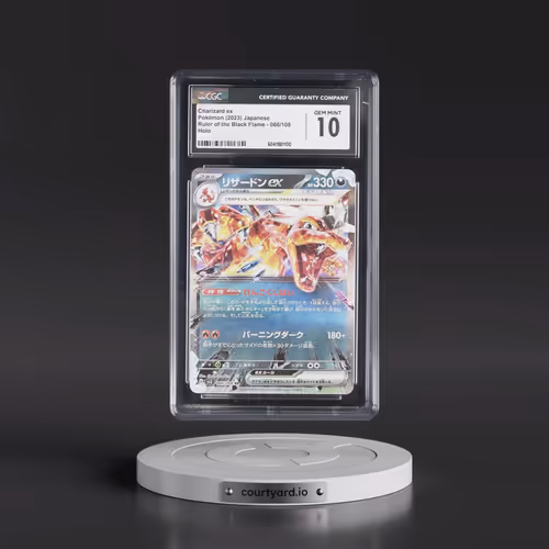 2023 Ruler of the Black Flame #066/108 Charizard ex - Holo (CGC 10 GEM MINT)