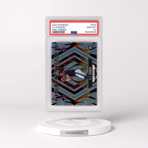 2023 Panini Phoenix Fire Forged #FF6 CJ Stroud (PSA 10 GEM MINT)