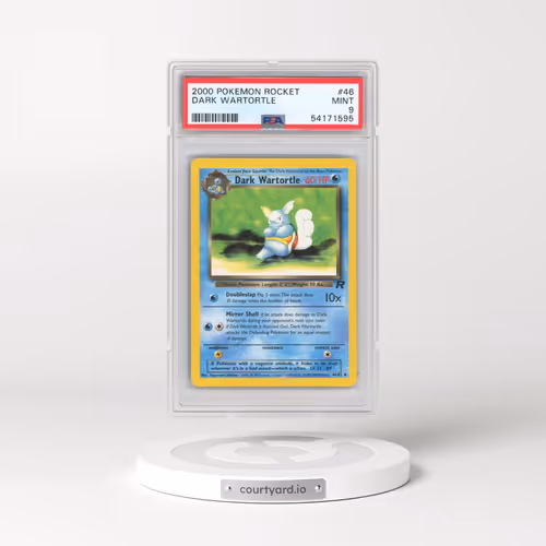 2000 Pokémon Rocket #46 Dark Wartortle (PSA 9 MINT)